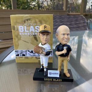 Steve Blass Collectible Bobblehead, Pittsburgh 60 Years, New